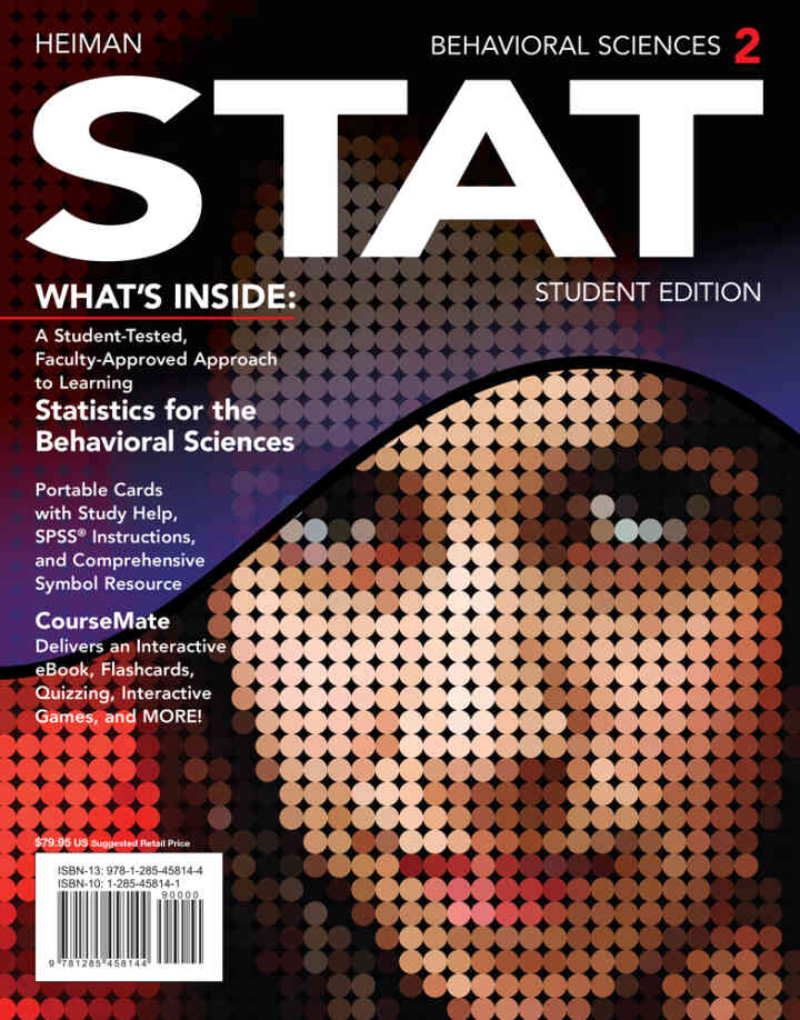 Behavioral Sciences STAT 2nd Edition