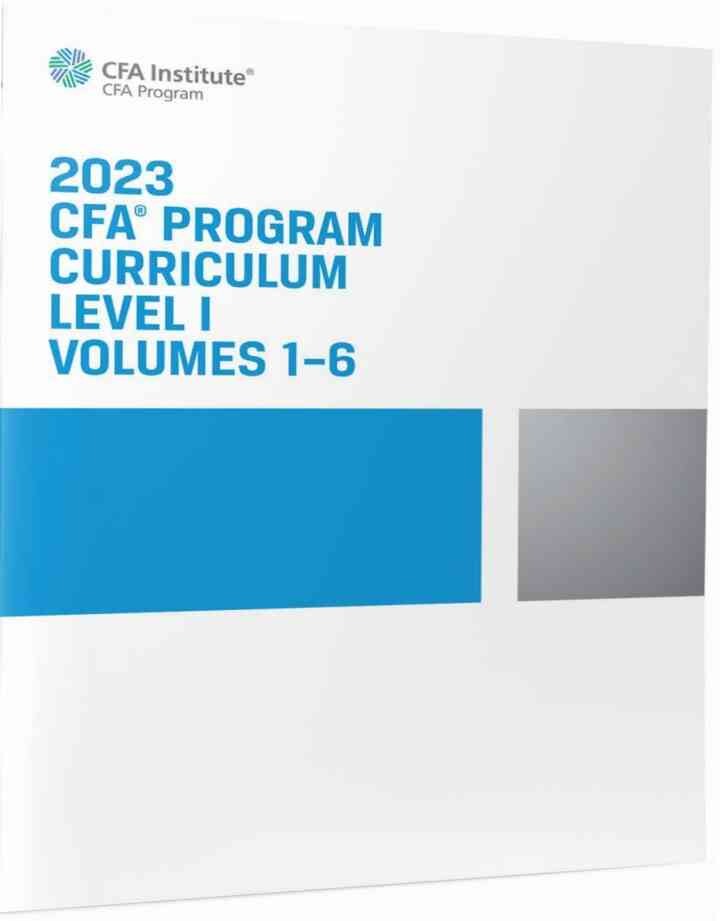 2023 CFA Program Curriculum Level I Box Set eBook