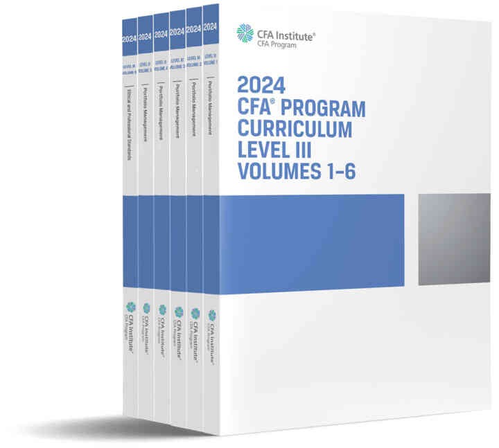 2024 CFA Program Curriculum Level III Box Set eBook