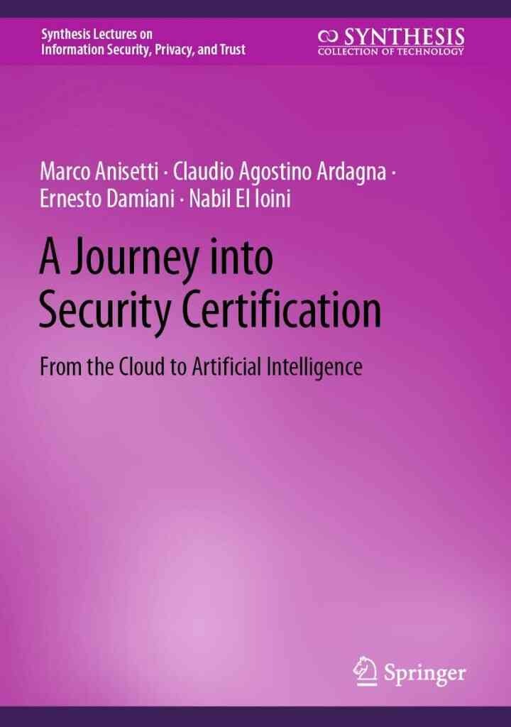 A Journey into Security Certification: From the Cloud to Artificial Intelligence eBook