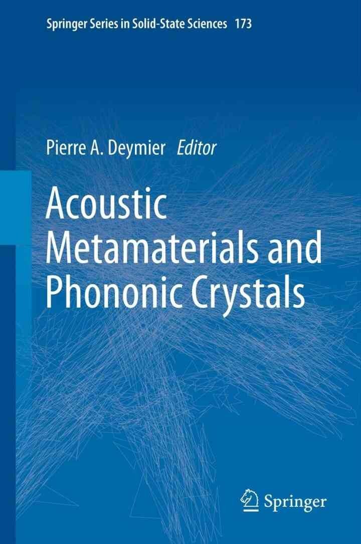 Acoustic Metamaterials and Phononic Crystals eBook