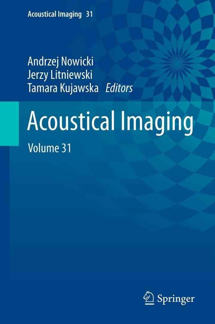 Acoustical Imaging: Volume 31 eBook