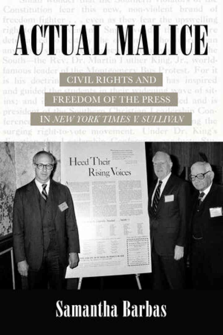 Actual Malice: Civil Rights and Freedom of the Press in New York Times v. Sullivan eBook