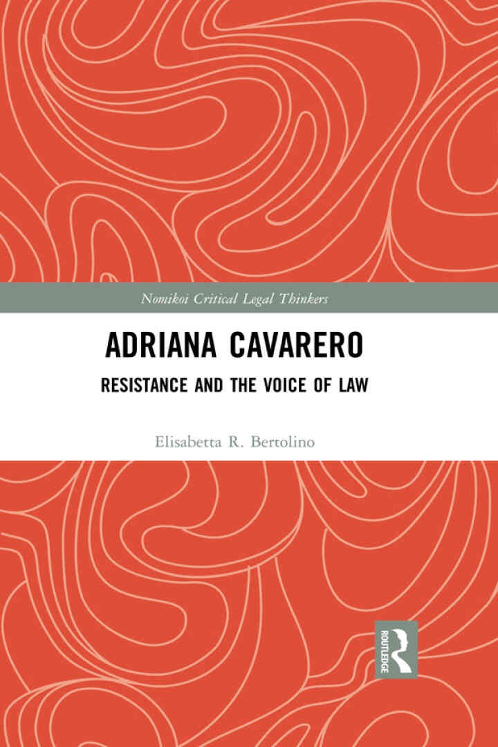 Adriana Cavarero: Resistance and the Voice of Law, 1st Edition eBook