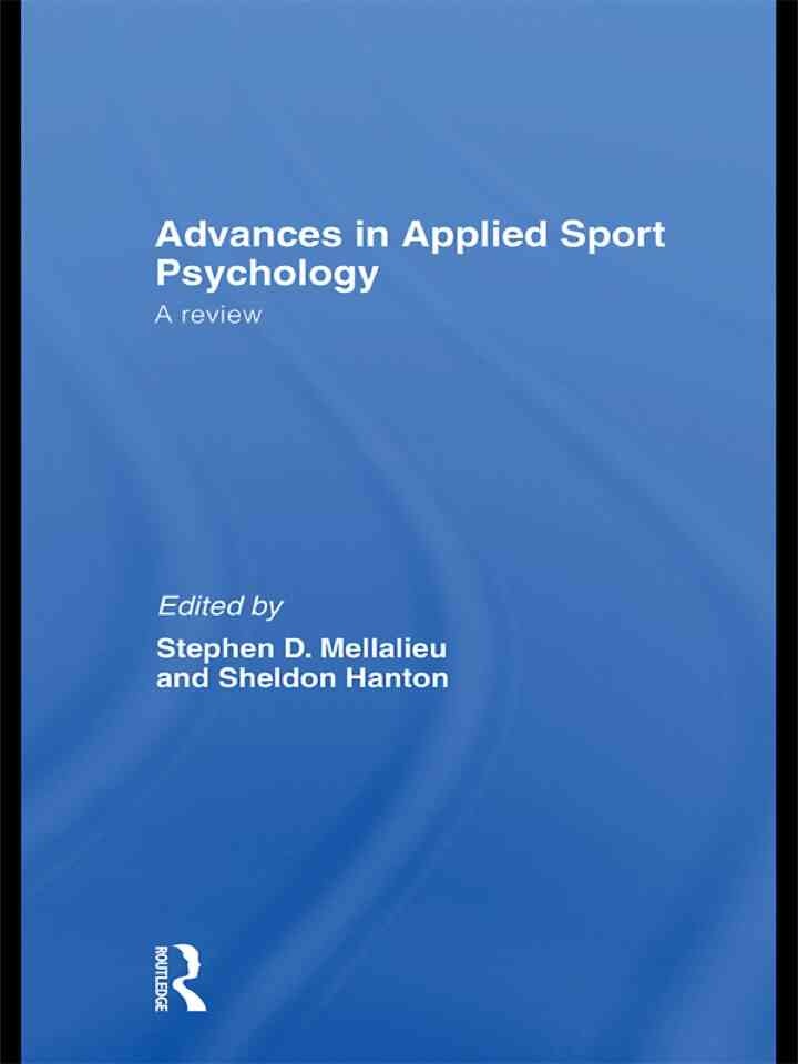 Advances in Applied Sport Psychology: A Review, 1st Edition eBook