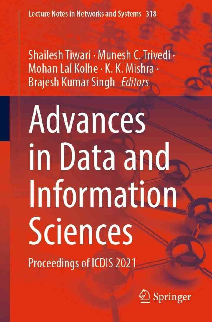 Advances in Data and Information Sciences: Proceedings of ICDIS 2021 eBook