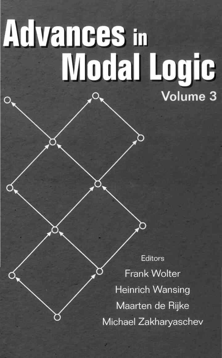 ADVANCES IN MODAL LOGIC: VOLUME 3 eBook