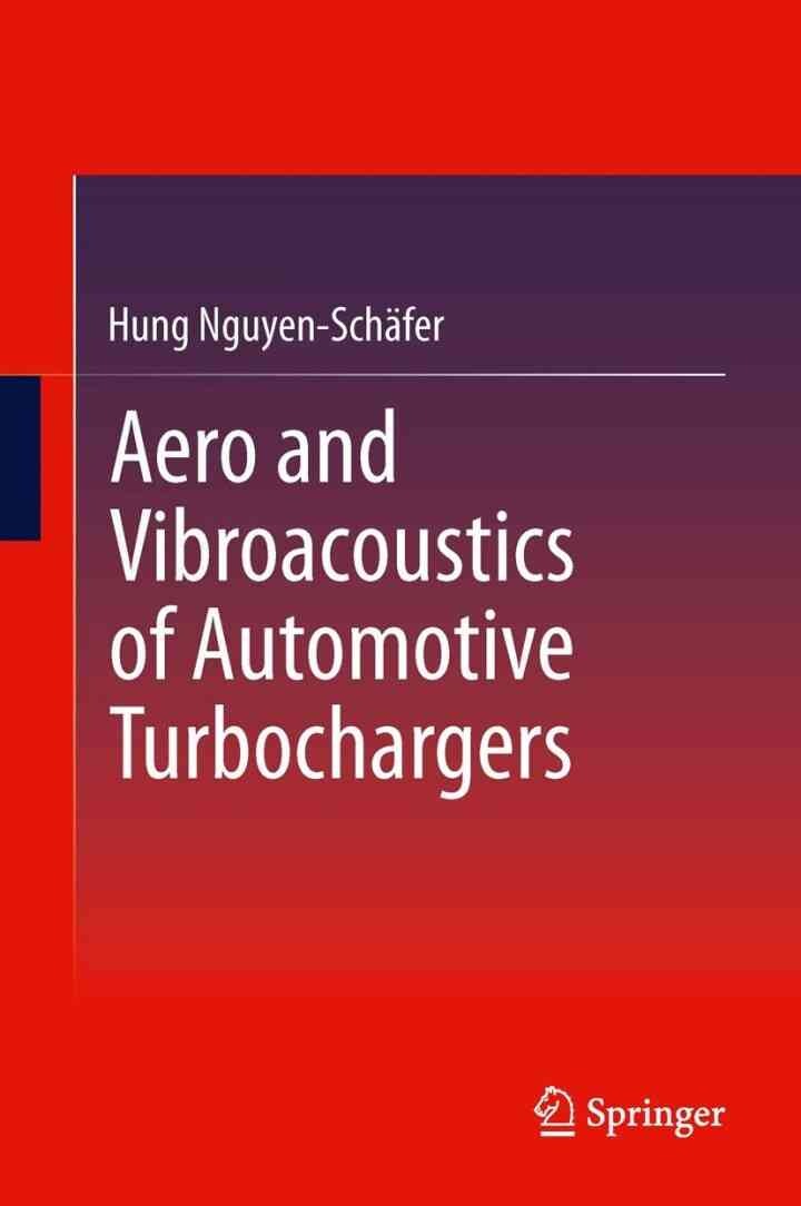 Aero and Vibroacoustics of Automotive Turbochargers eBook