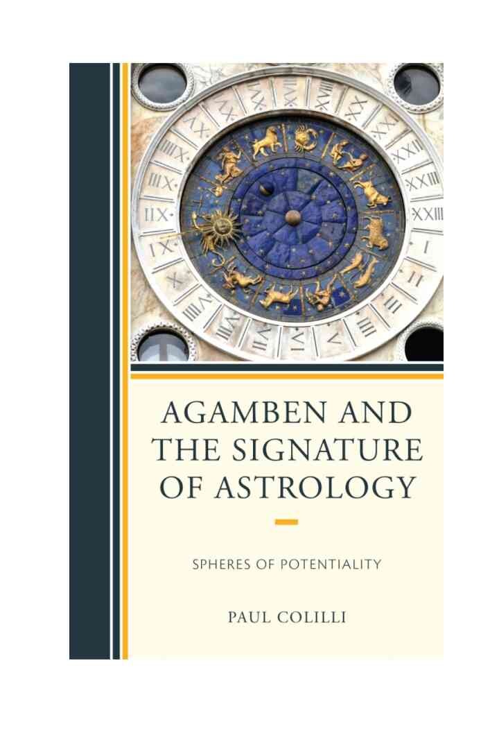 Agamben and the Signature of Astrology: Spheres of Potentiality eBook