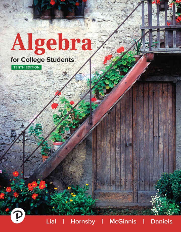 Algebra for College Students, 10th Edition eBook