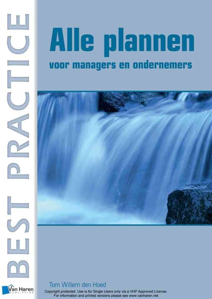 Alle plannen - voor managers en ondernemers, 1st Edition eBook