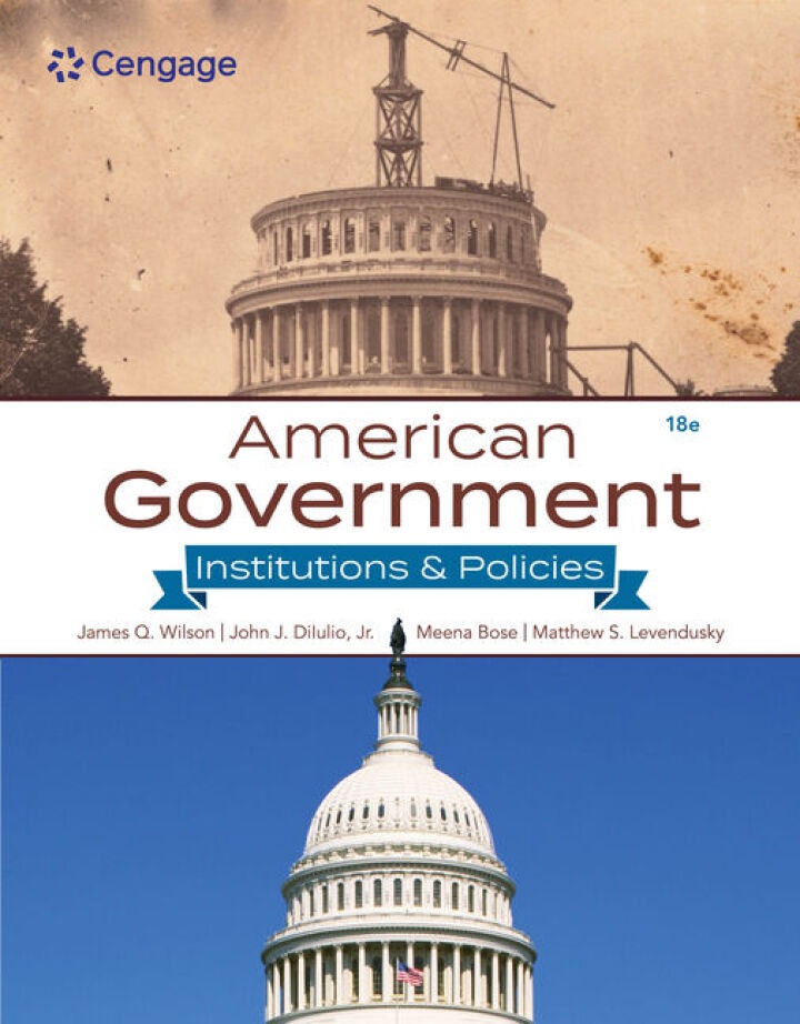 American Government: Institutions & Policies, 18th Edition eBook