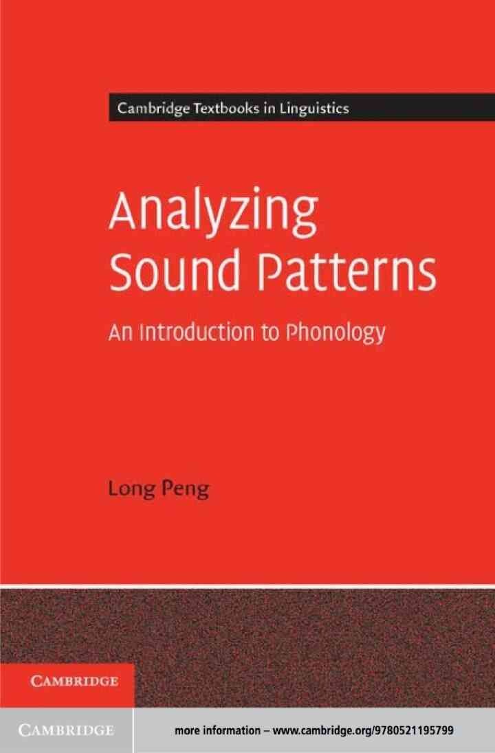 Analyzing Sound Patterns: An Introduction to Phonology eBook