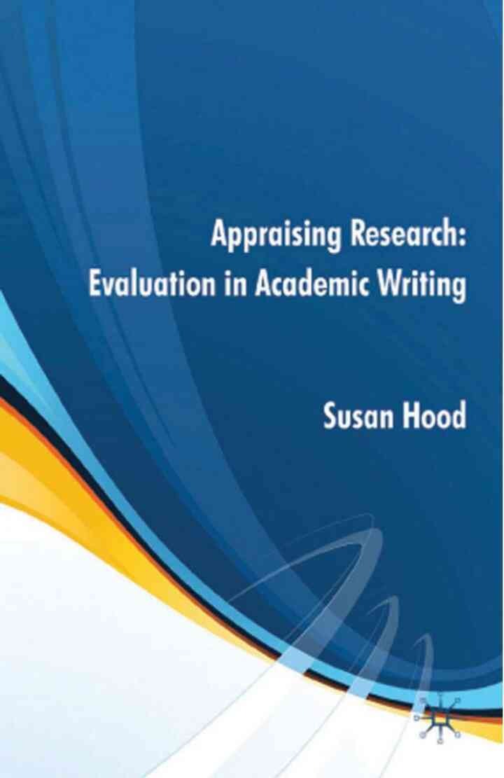 Appraising Research: Evaluation in Academic Writing eBook