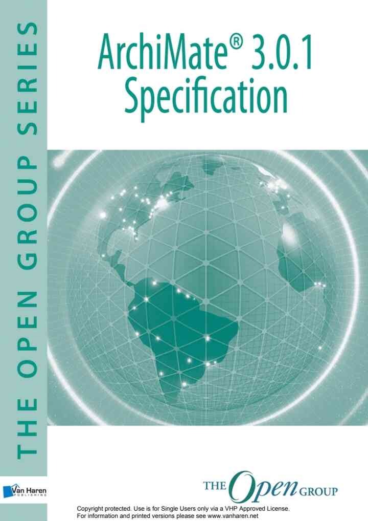 ArchiMate® 3.0.1 Specification, 1st Edition eBook