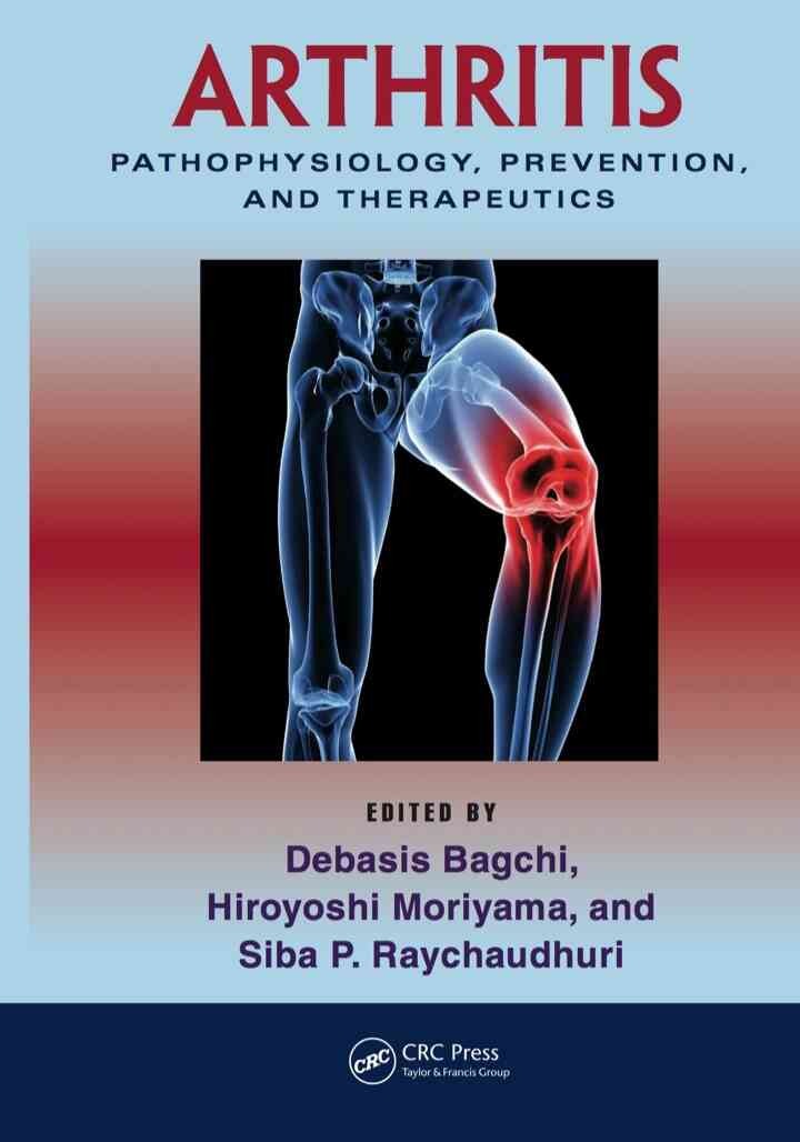 Arthritis: Pathophysiology, Prevention, and Therapeutics, 1st Edition eBook