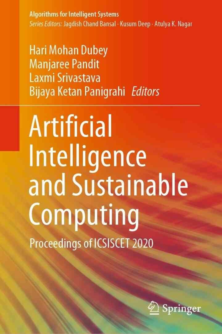 Artificial Intelligence and Sustainable Computing: Proceedings of ICSISCET 2020 eBook