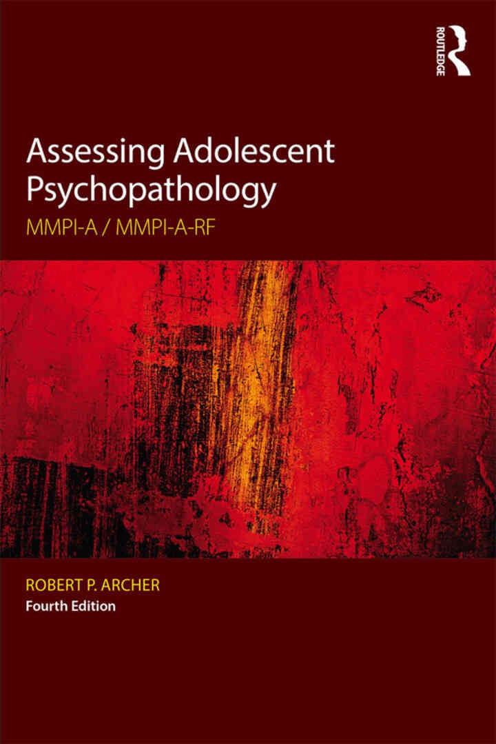 Assessing Adolescent Psychopathology: MMPI-A / MMPI-A-RF eBook