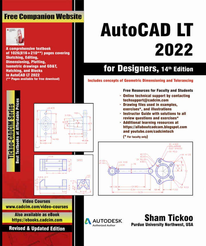 AutoCAD LT 2022 for Designers, 14th Edition eBook