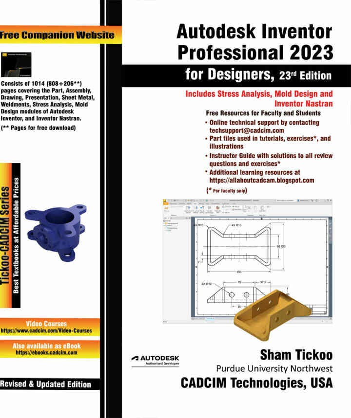Autodesk Inventor Professional 2023 for DesignersNewer Edition Available, 23rd Edition eBook