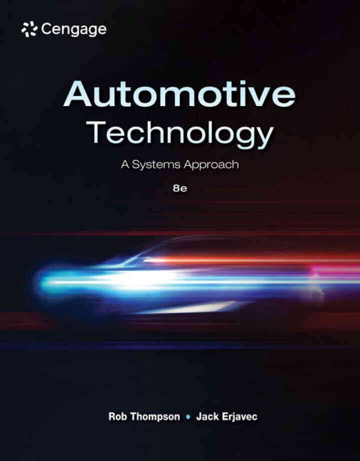 Automotive Technology: A Systems Approach, 8th Edition eBook