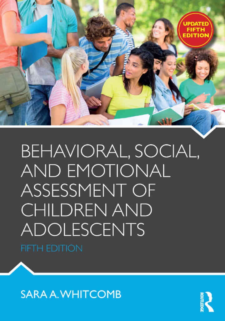 Behavioral, Social, and Emotional Assessment of Children and Adolescents, 5th Edition eBook