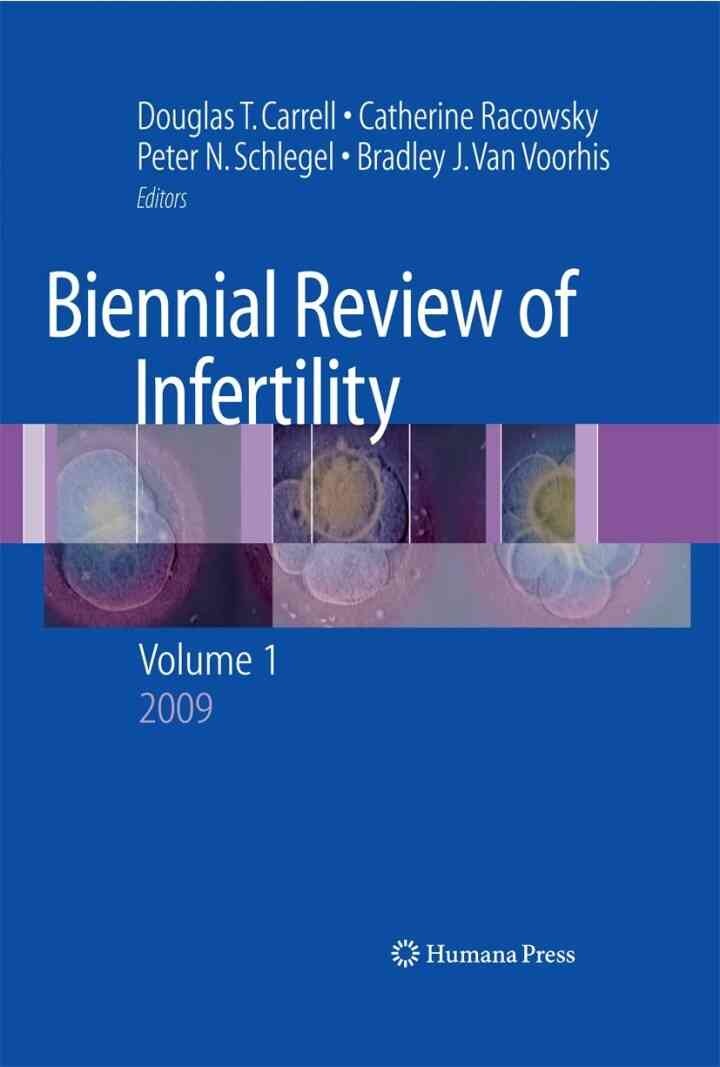 Biennial Review of Infertility: Volume 1 eBook