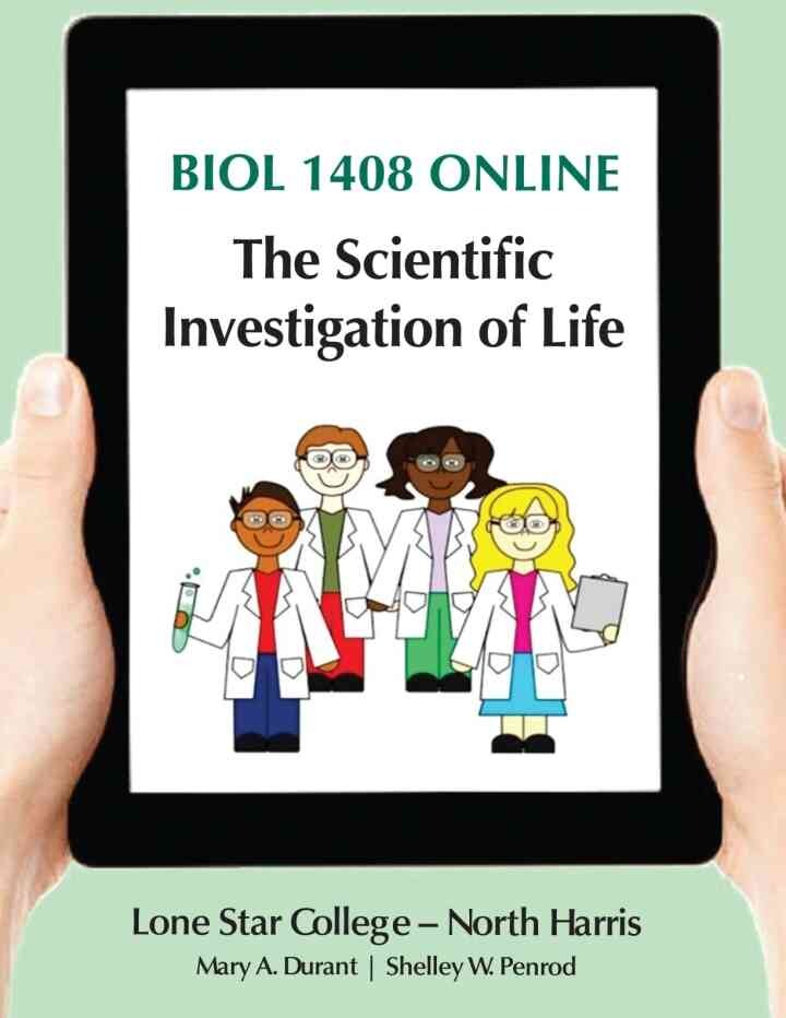 BIOL 1408 ONLINE: The Scientific Investigation of Life, 9th Edition eBook