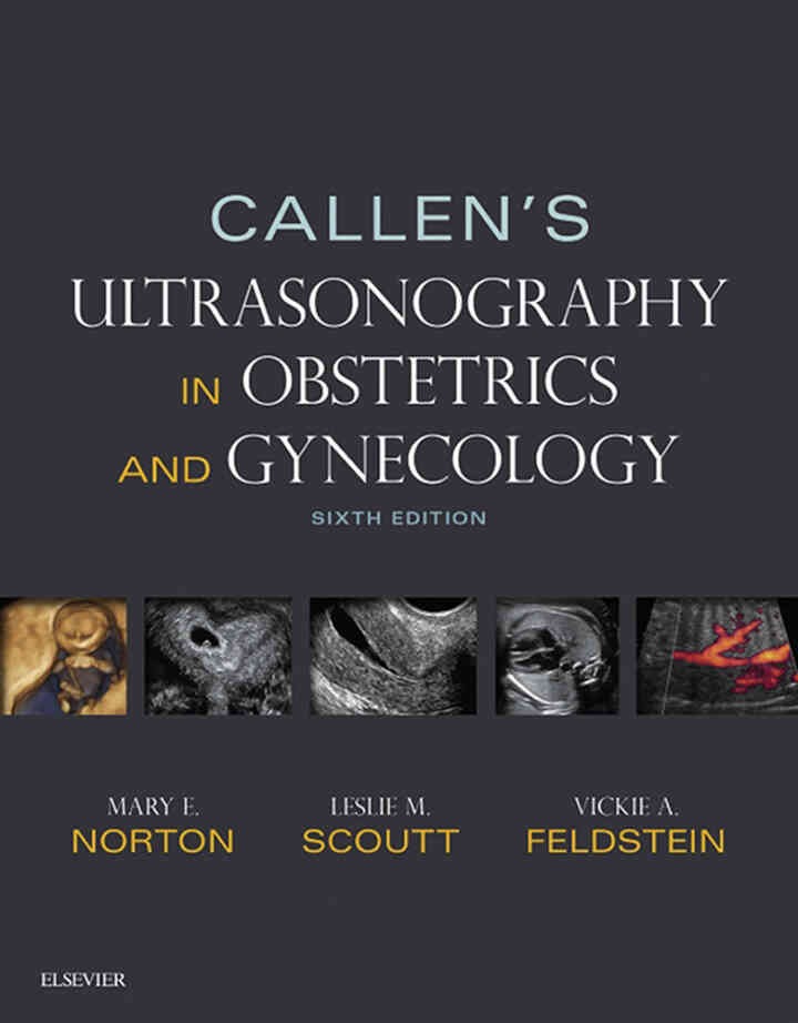 Callen's Ultrasonography in Obstetrics and Gynecology E-Book eBook