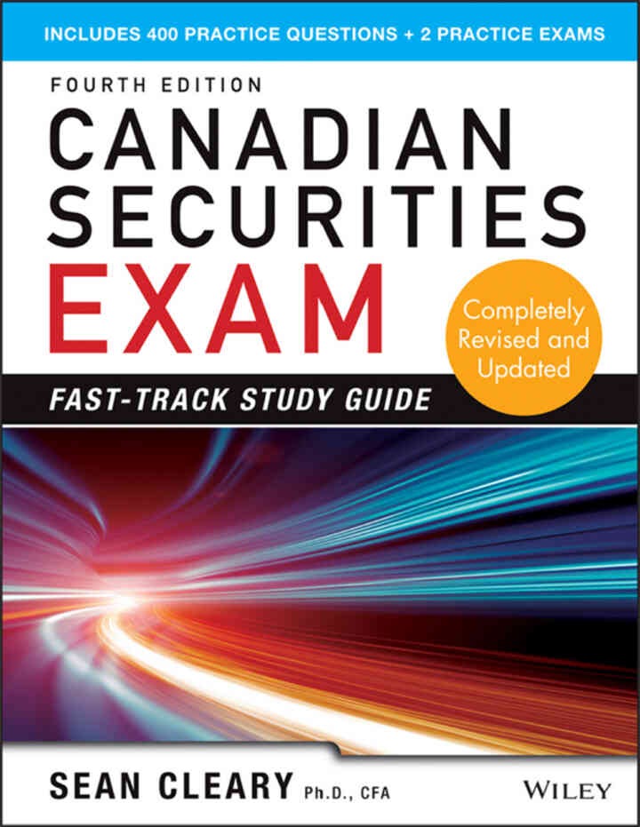 Canadian Securities Exam Fast-Track Study Guide: 4th Edition eBook