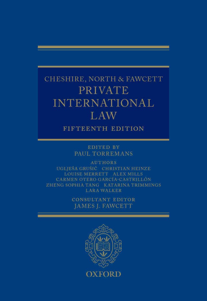Cheshire, North & Fawcett: Private International Law eBook