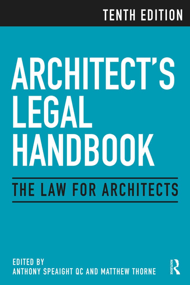 chitect's Legal Handbook : The Law for Architects, 0th Edition eBook