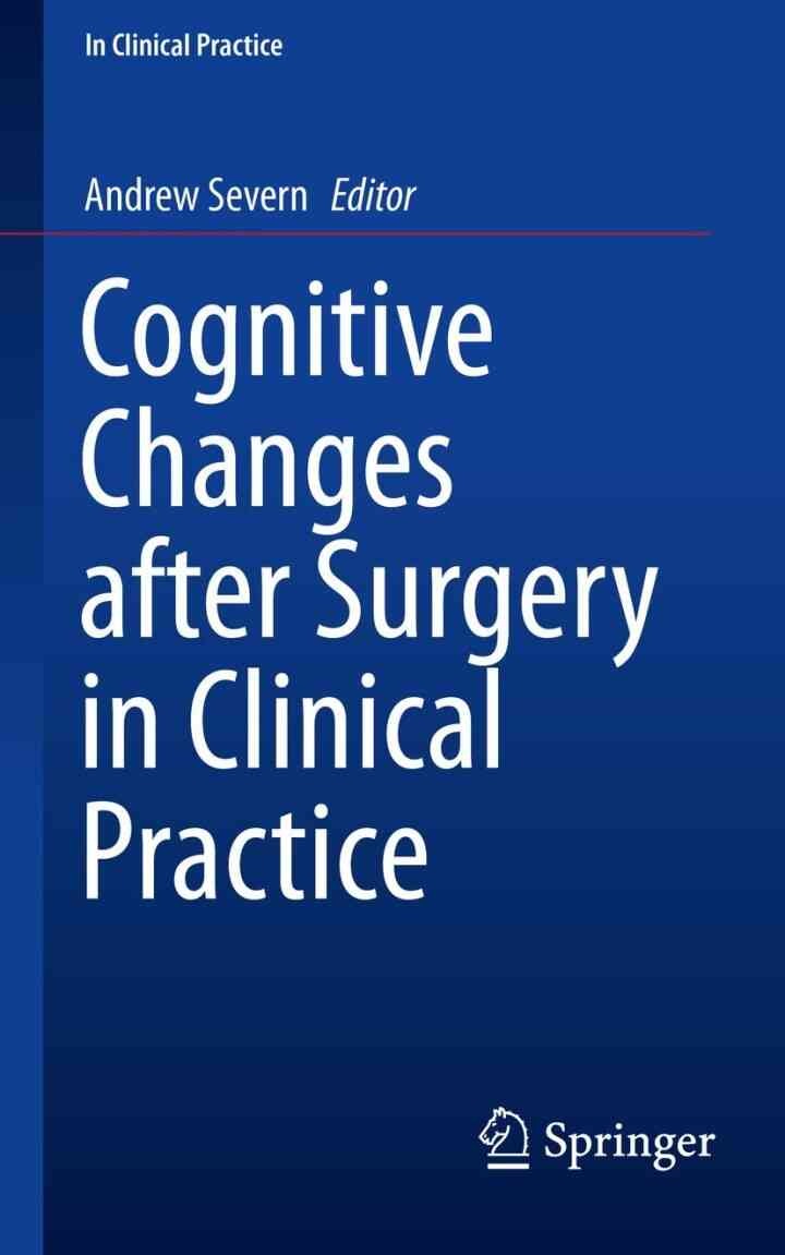 Cognitive Changes after Surgery in Clinical Practice eBook