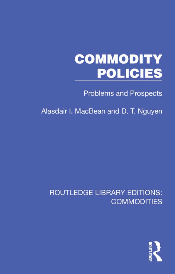 Commodity Policies: Problems and Prospects eBook