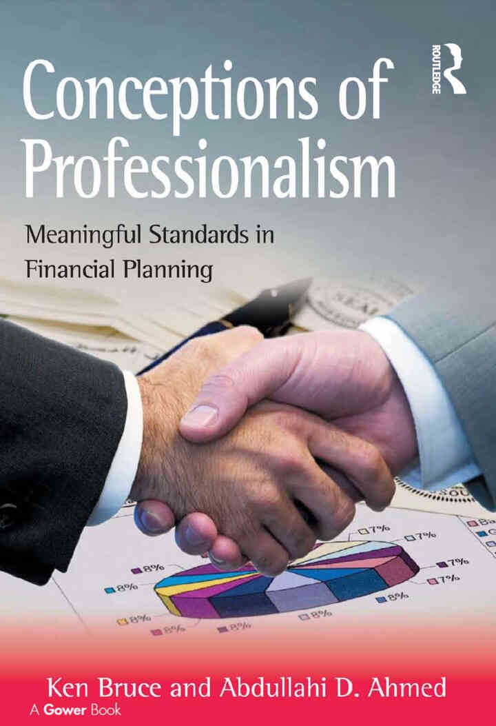 Conceptions of Professionalism: Meaningful Standards in Financial Planning, 1st Edition eBook
