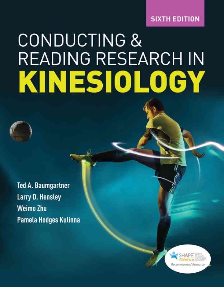 Conducting and Reading Research in Kinesiology, 6th Edition eBook