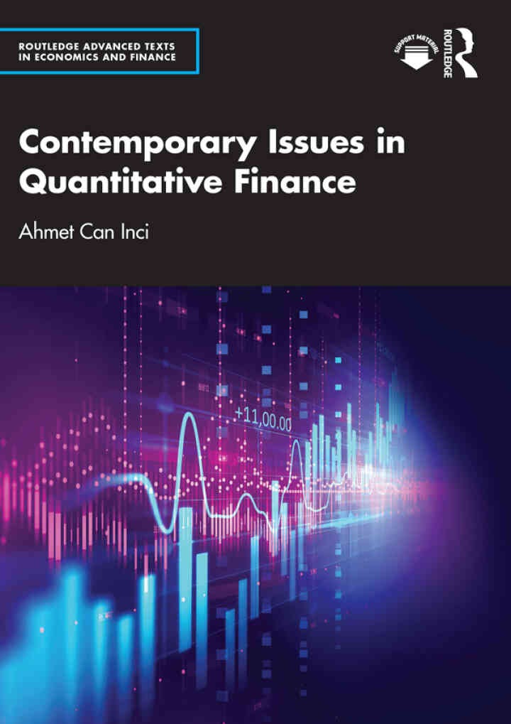Contemporary Issues in Quantitative Finance eBook