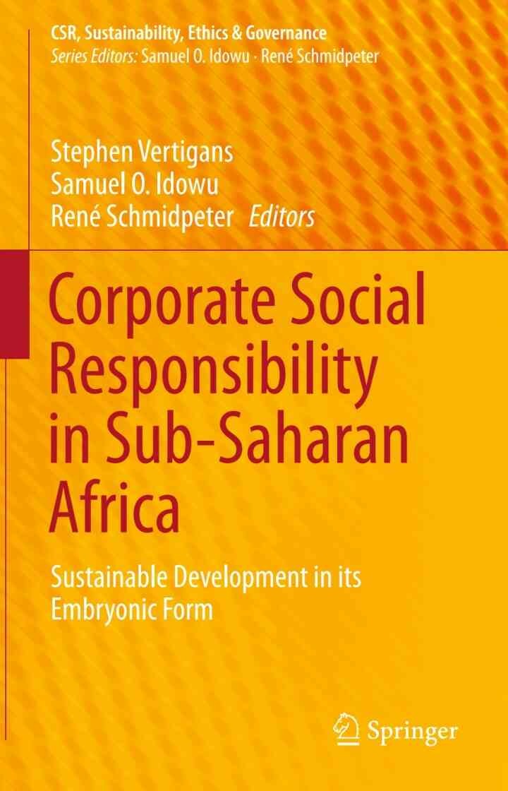 Corporate Social Responsibility in Sub-Saharan Africa: Sustainable Development in its Embryonic Form eBook