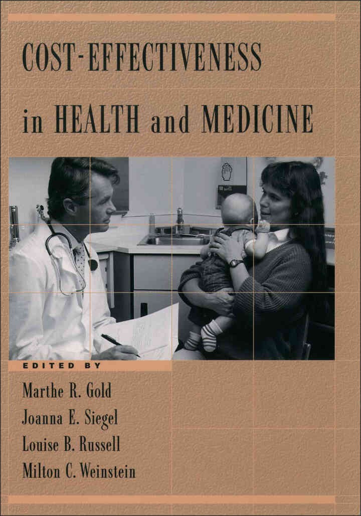 Cost-Effectiveness in Health and Medicine eBook