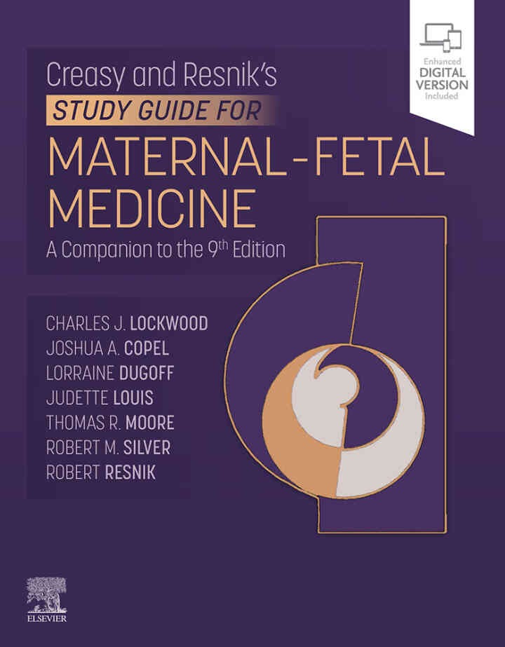 Creasy-Resnik's Study Guide for Maternal Fetal Medicine eBook
