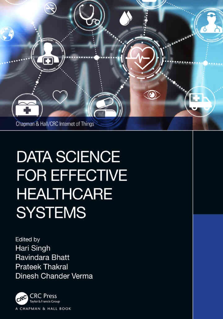 Data Science for Effective Healthcare Systems eBook