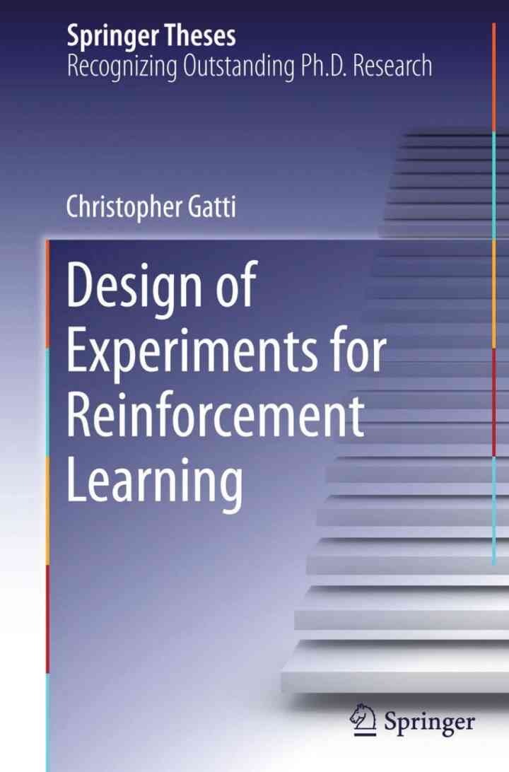 Design of Experiments for Reinforcement Learning eBook