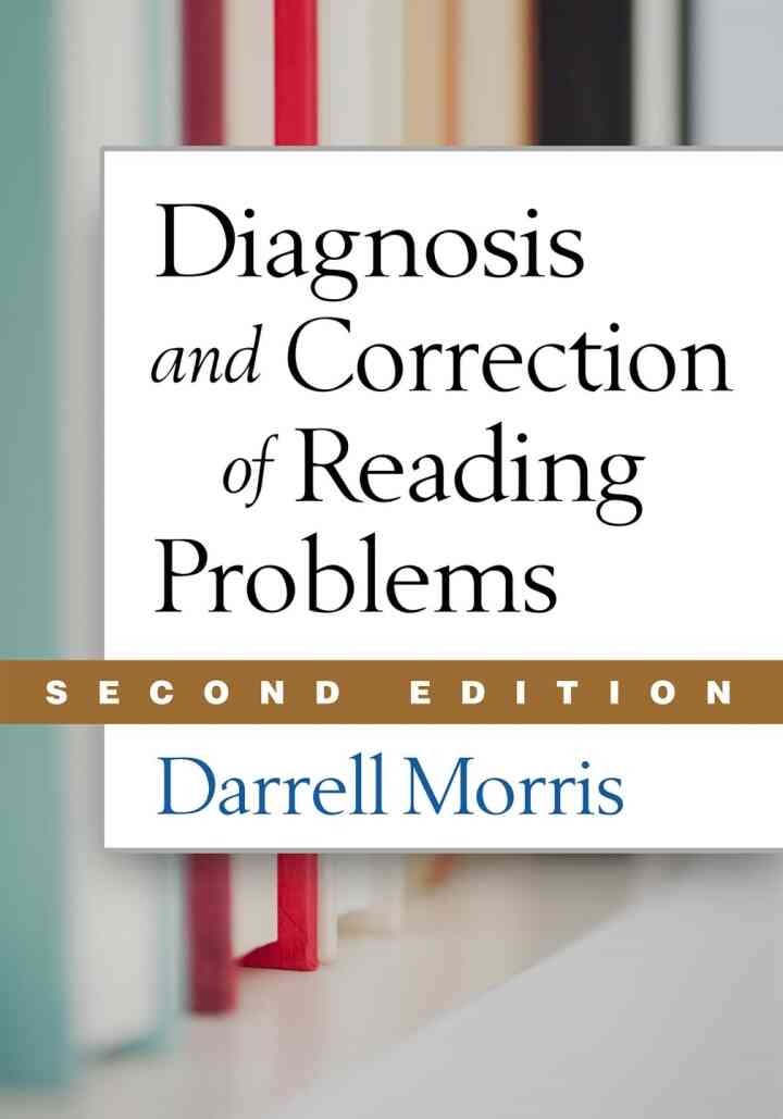 Diagnosis and Correction of Reading Problems eBook