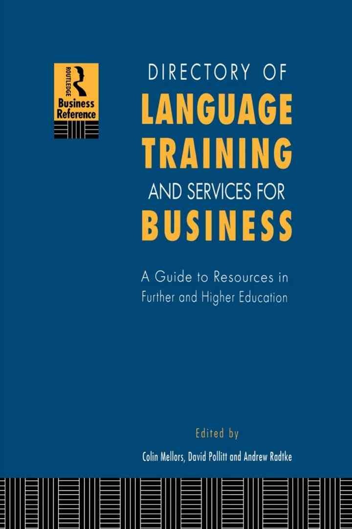 Directory of Language Training and Services for Business eBook