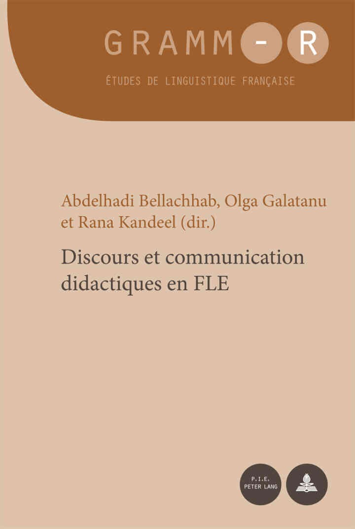 Discours et communication didactiques en FLE eBook