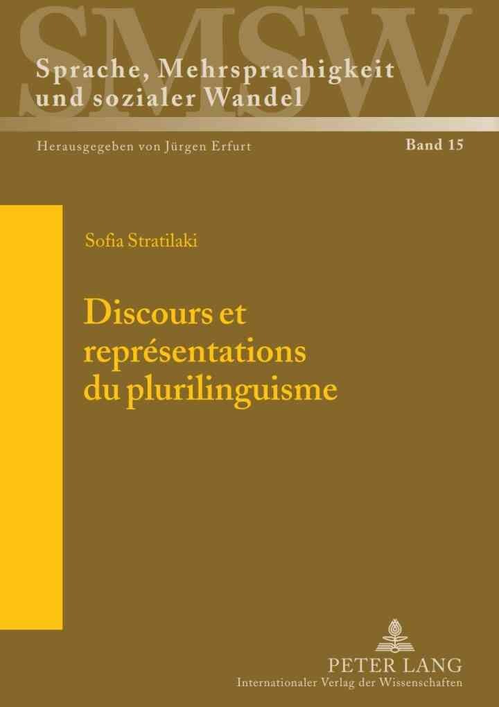 Discours et représentations du plurilinguisme: Avec une postface de Daniel Coste eBook