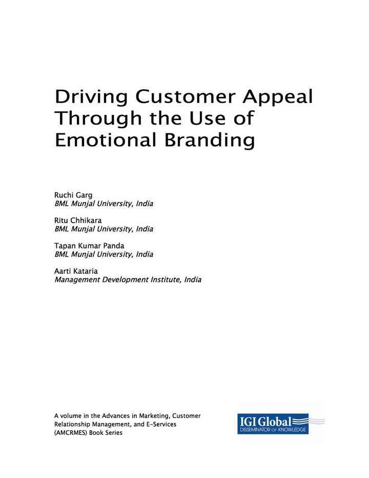 Driving Customer Appeal Through the Use of Emotional Branding eBook