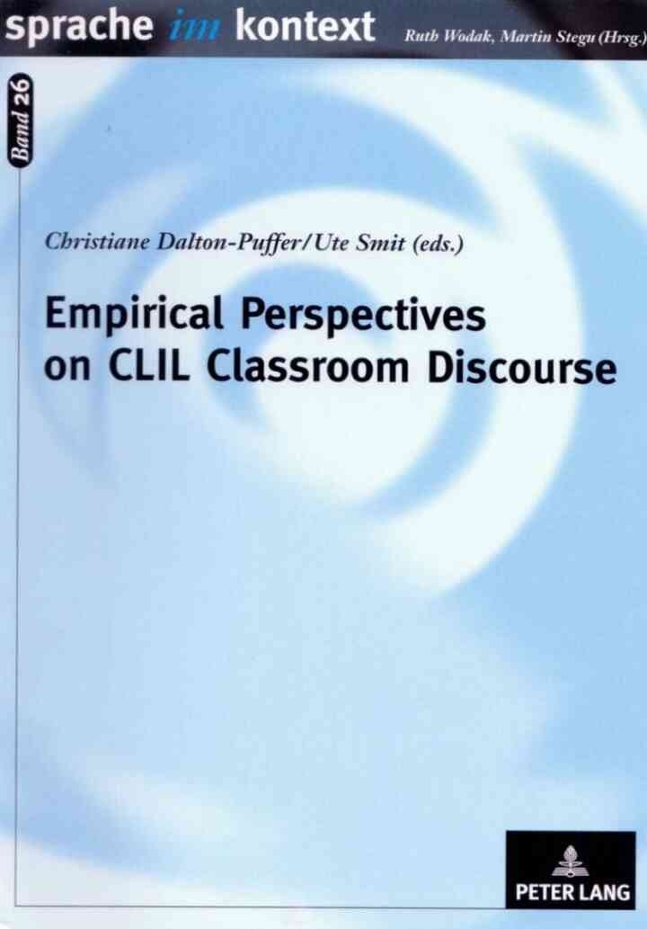Empirical Perspectives on CLIL Classroom Discourse eBook