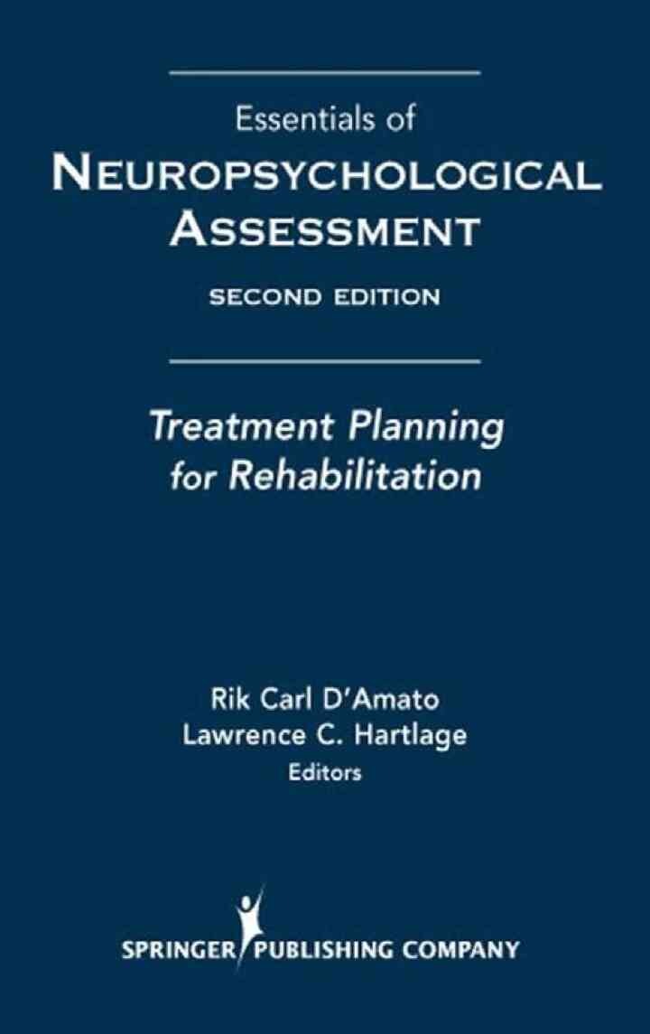 Essentials of Neuropsychological Assessment: Treatment Planning for Rehabilitation eBook