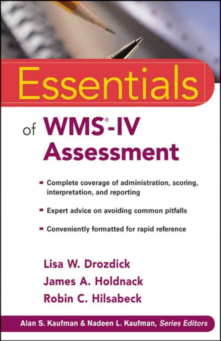 Essentials of WMS-IV Assessment eBook